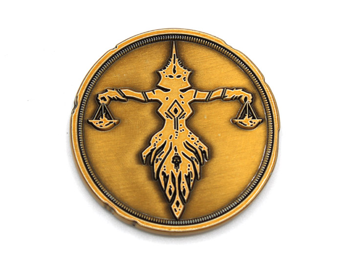 Mythic Legions Tactics: War of the Aetherblade Illythia's Brood Sigil Coin Gallery Image 1