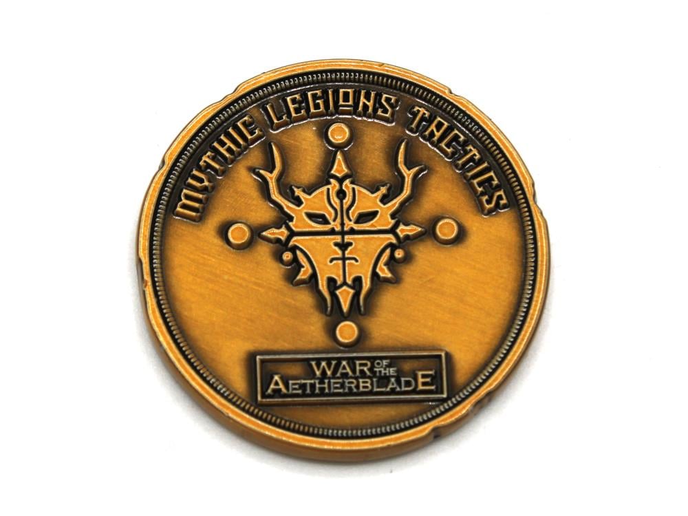 Mythic Legions Tactics: War of the Aetherblade Illythia's Brood Sigil Coin Gallery Image 3