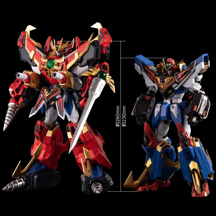 Super Heavy God Gravion Zwei Metamor-Force Bariation Ultimate Gravion Figure Gallery Image 17