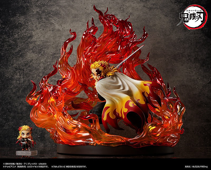 Demon Slayer: Kimetsu no Yaiba B-Style Rengoku Kyojuro (Complete Edition) 1/4 Scale Figure Gallery Image 12