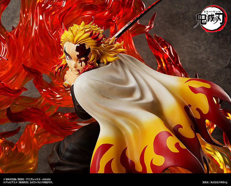 Demon Slayer: Kimetsu no Yaiba B-Style Rengoku Kyojuro (Complete Edition) 1/4 Scale Figure Gallery Image 11