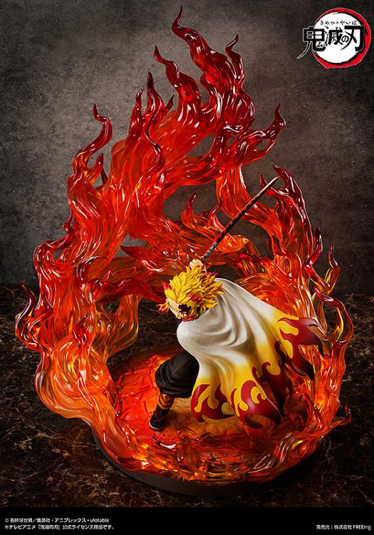 Demon Slayer: Kimetsu no Yaiba B-Style Rengoku Kyojuro (Complete Edition) 1/4 Scale Figure Gallery Image 5