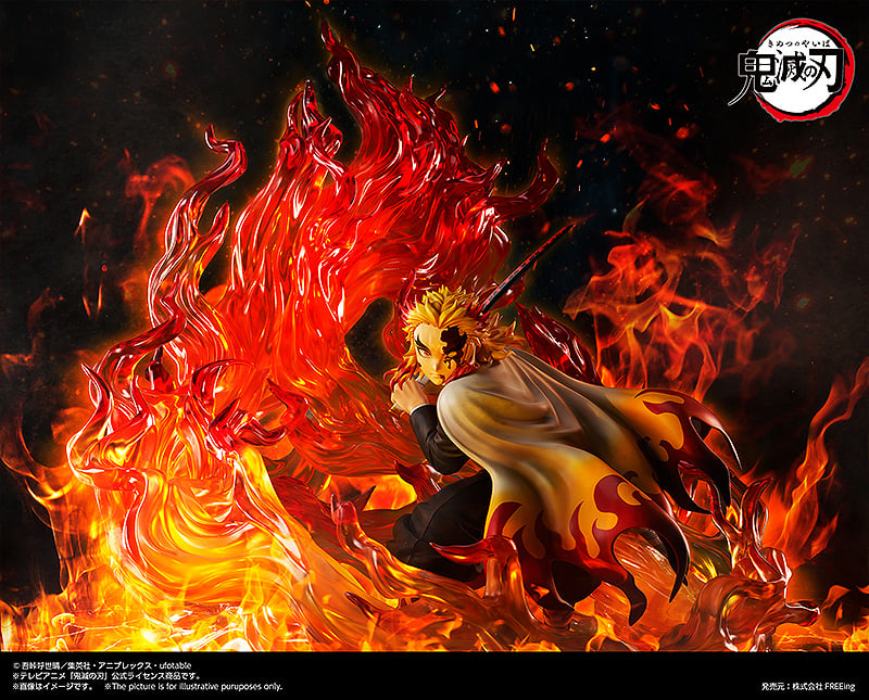 Demon Slayer: Kimetsu no Yaiba B-Style Rengoku Kyojuro (Complete Edition) 1/4 Scale Figure Gallery Image 13