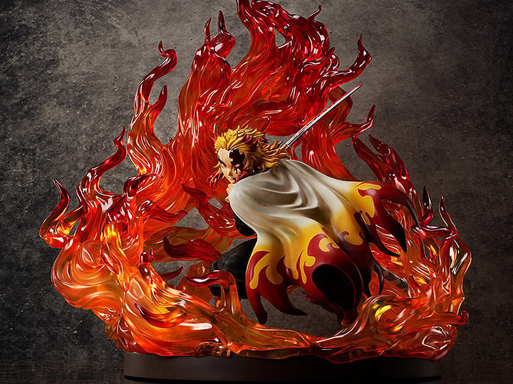 Demon Slayer: Kimetsu no Yaiba B-Style Rengoku Kyojuro (Complete Edition) 1/4 Scale Figure Gallery Image 1