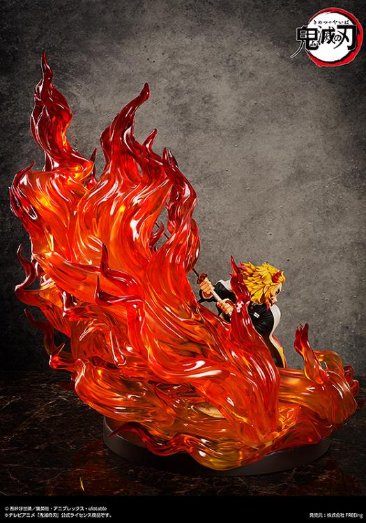 Demon Slayer: Kimetsu no Yaiba B-Style Rengoku Kyojuro (Complete Edition) 1/4 Scale Figure Gallery Image 8