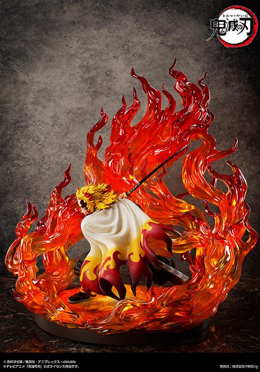 Demon Slayer: Kimetsu no Yaiba B-Style Rengoku Kyojuro (Complete Edition) 1/4 Scale Figure Gallery Image 6