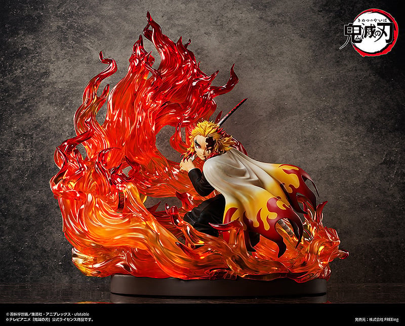 Demon Slayer: Kimetsu no Yaiba B-Style Rengoku Kyojuro (Complete Edition) 1/4 Scale Figure Gallery Image 3