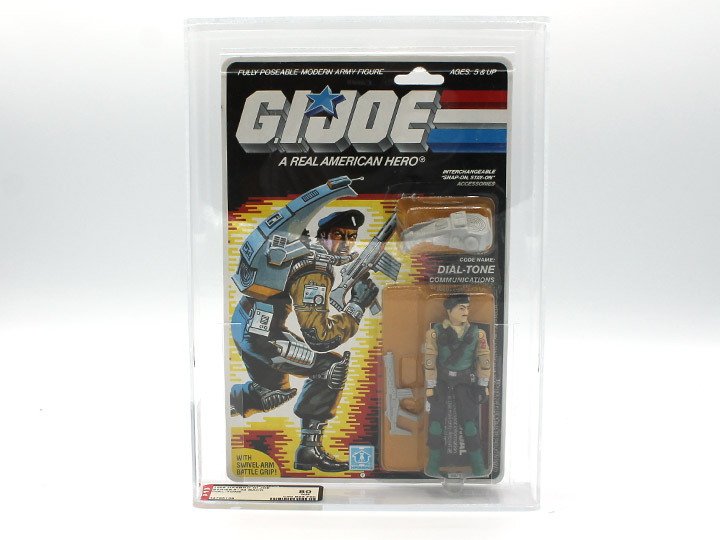 G.I. Joe: A Real American Hero 1986 Communications Dial-Tone (AFA Grade 80) Gallery Image 1