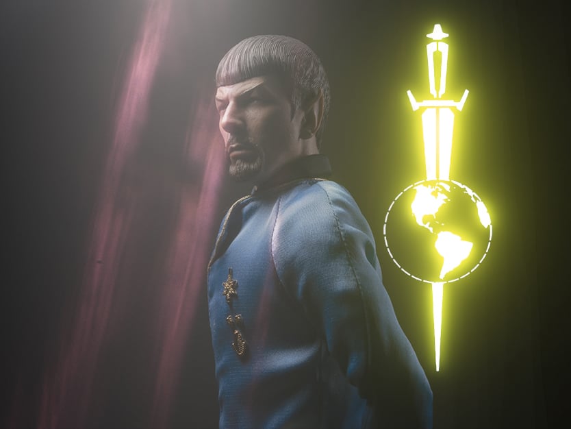 Star Trek: The Original Series Mirror Universe Mr. Spock 1/6 Scale Figure Gallery Image 9