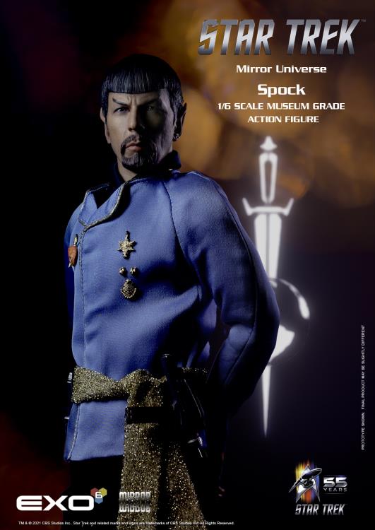 Star Trek: The Original Series Mirror Universe Mr. Spock 1/6 Scale Figure Gallery Image 4
