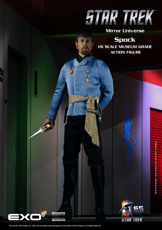 Star Trek: The Original Series Mirror Universe Mr. Spock 1/6 Scale Figure Gallery Image 3