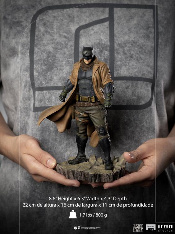 Zack Snyder's Justice League Knightmare Batman 1/10 Art Scale Statue Gallery Image 16