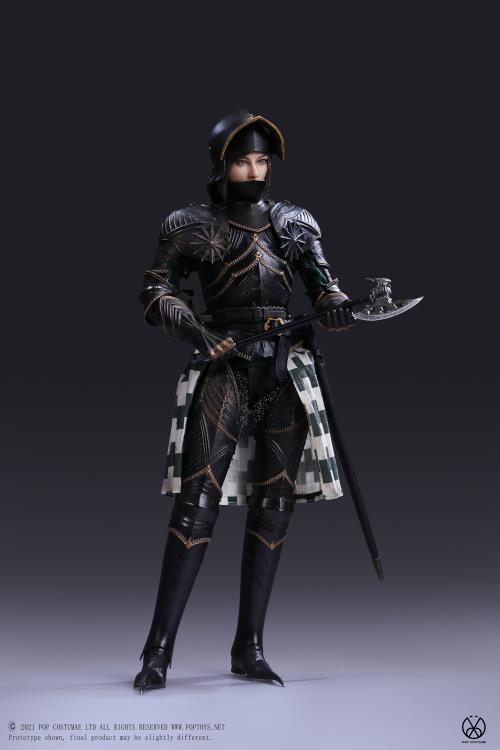 Era of Europa War Gothic Knight (Black Armor) 1/6 Scale Figure Gallery Image 4
