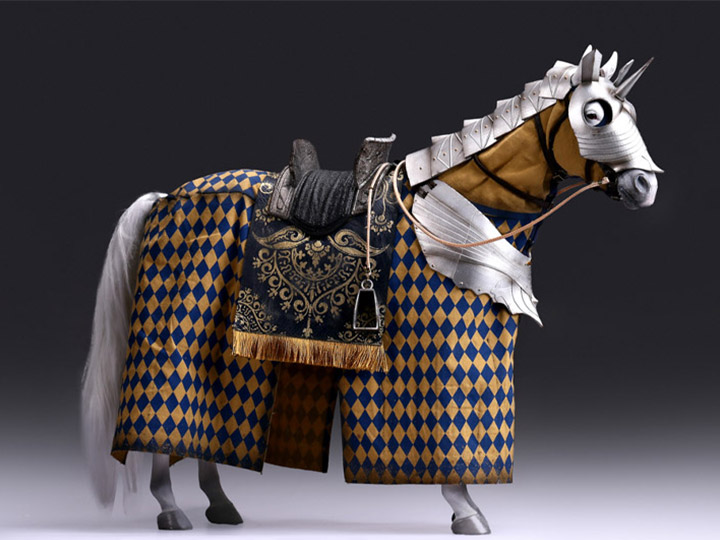 Era of Europa War Gothic Horse (Silver Armor) 1/6 Scale Figure Gallery Image 1