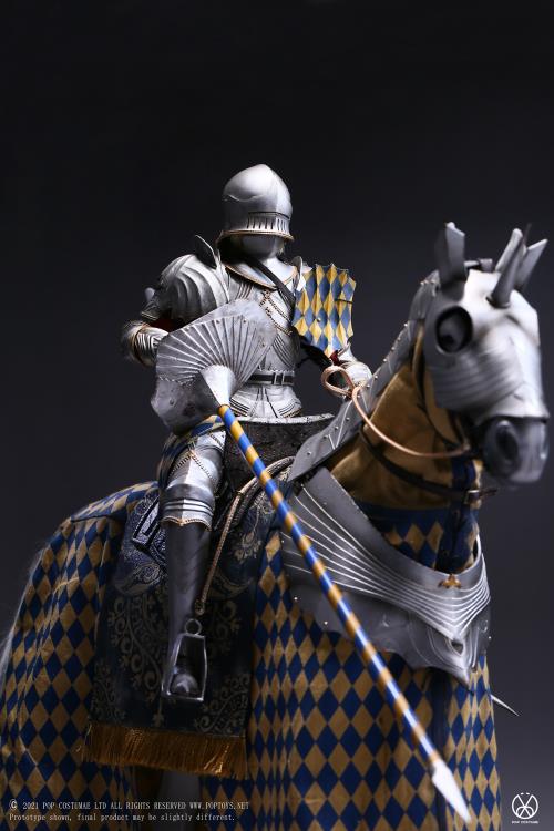 Era of Europa War Gothic Horse (Silver Armor) 1/6 Scale Figure Gallery Image 4