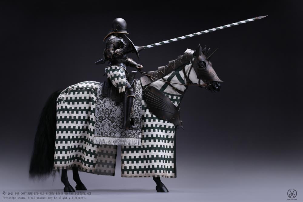 Era of Europa War Gothic Horse (Black Armor) 1/6 Scale Figure Gallery Image 3