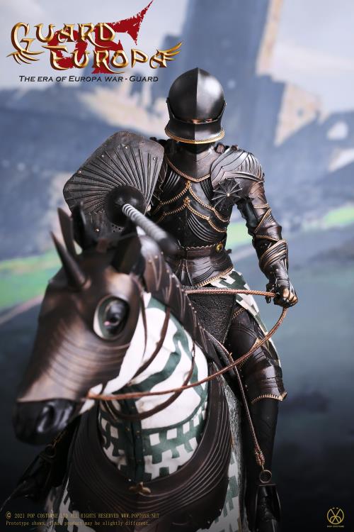 Era of Europa War Gothic Horse (Black Armor) 1/6 Scale Figure Gallery Image 4