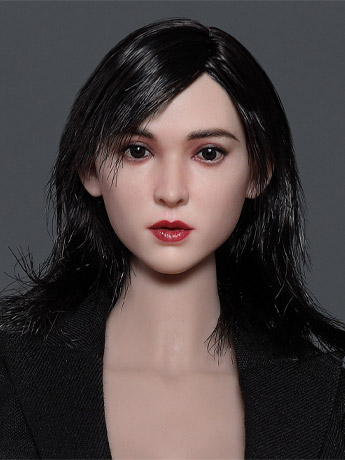 Asian Beauty Head Sculpt 1/6 Scale Accessory (GC046B) Gallery Image 2