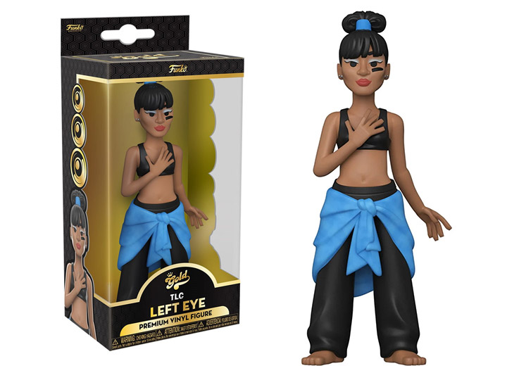 TLC Gold Left Eye 5-Inch Premium Vinyl Figure