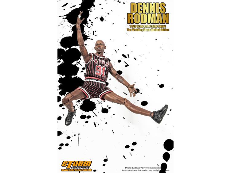 Dennis Rodman (Wedding Dress Limited Edition) 1/6 Scale Figure Gallery Image 2