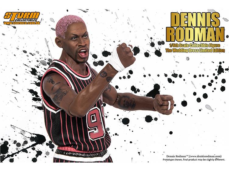 Dennis Rodman (Wedding Dress Limited Edition) 1/6 Scale Figure Gallery Image 3