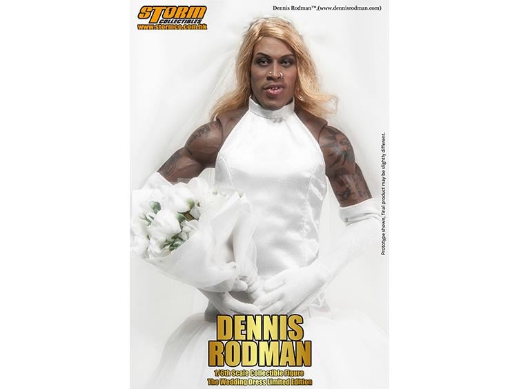 Dennis Rodman (Wedding Dress Limited Edition) 1/6 Scale Figure Dennis Rodman (Wedding Dress Limited Edition) 1/6 Scale Figure