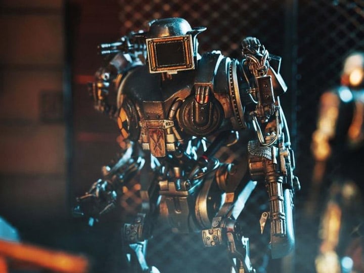 RoboCop 2 RoboCain (Battle Damaged) 1:18 Scale PX Previews Exclusive Figure Gallery Image 1