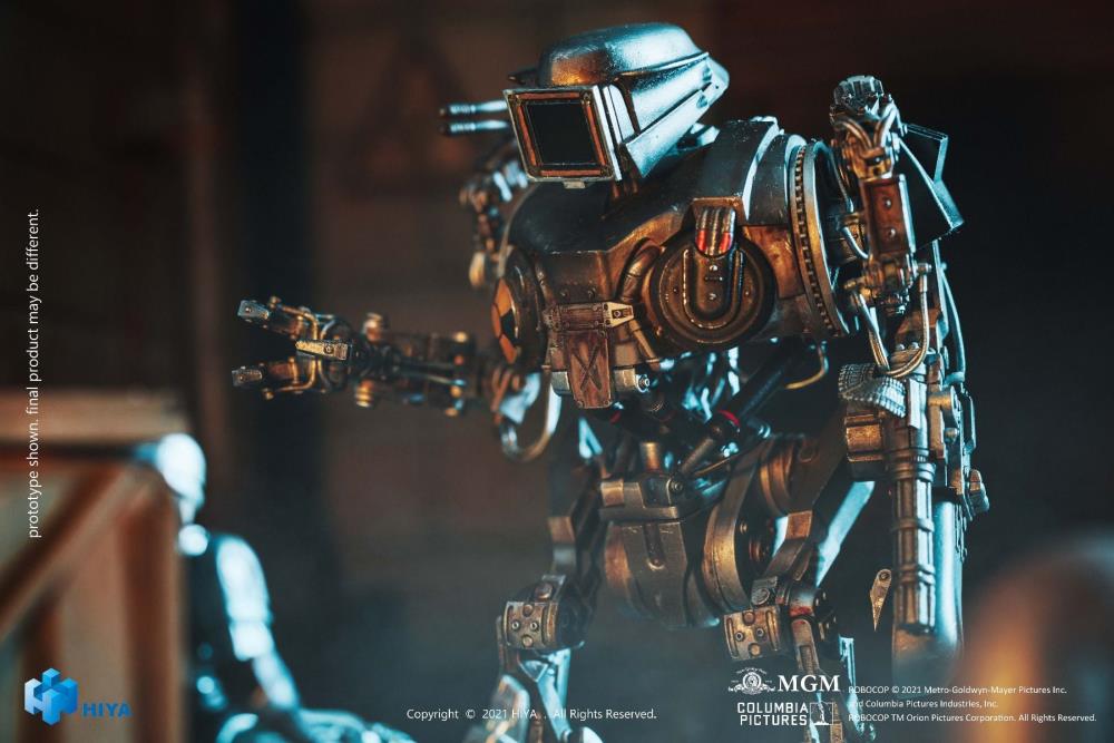 RoboCop 2 RoboCain (Battle Damaged) 1:18 Scale PX Previews Exclusive Figure Gallery Image 7