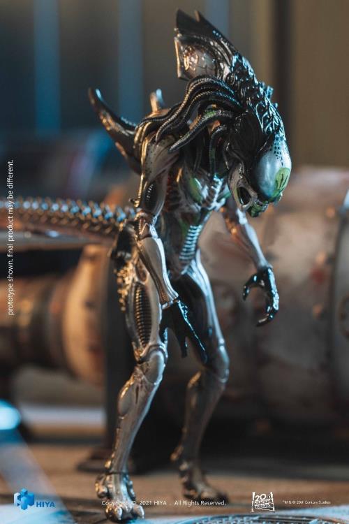 Alien vs. Predator: Requiem Predalien (Battle Damaged) 1:18 Scale PX Previews Exclusive Figure Gallery Image 5