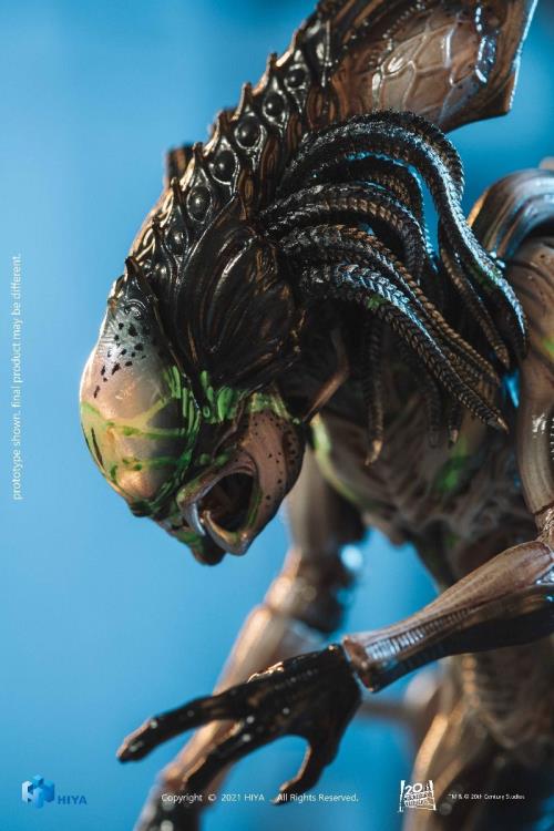 Alien vs. Predator: Requiem Predalien (Battle Damaged) 1:18 Scale PX Previews Exclusive Figure Gallery Image 7