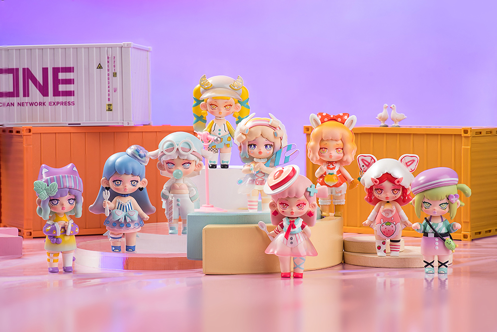 Kunana Bubble Girls Series Box of 8 Random Figures Gallery Image 38