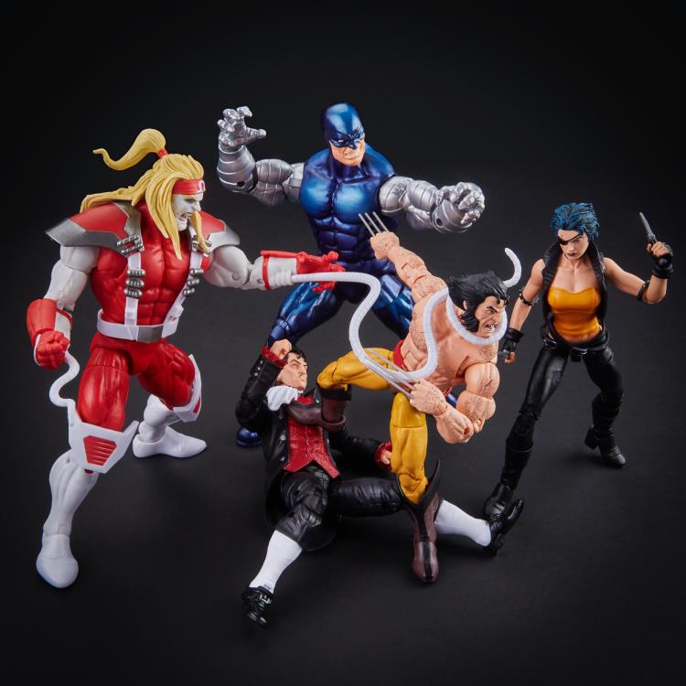 X-Men Marvel Legends Wolverine Action Figure Five-Pack Gallery Image 25