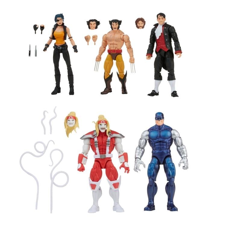 X-Men Marvel Legends Wolverine Action Figure Five-Pack Gallery Image 26