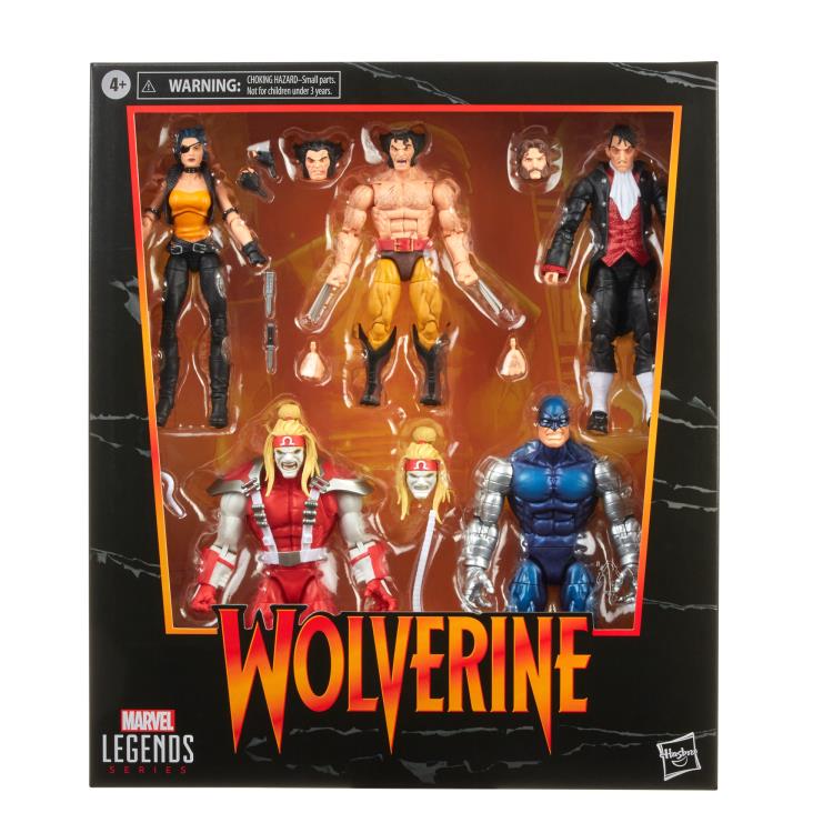 X-Men Marvel Legends Wolverine Action Figure Five-Pack Gallery Image 27