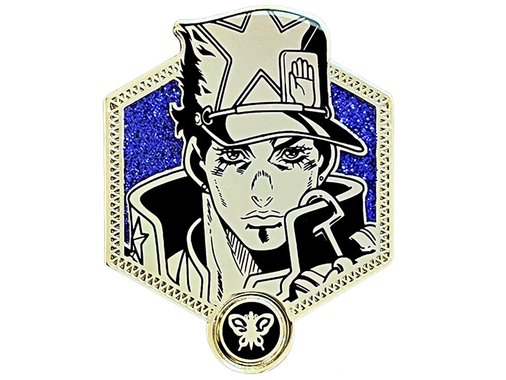 JoJo's Bizarre Adventure Golden Series Jotaro Kujo (Stone Ocean) Enamel Pin Gallery Image 1