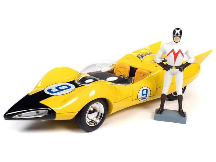 Speed Racer Shooting Star 1/18 Scale Die-Cast Replica with Racer X