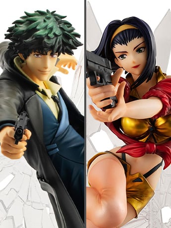 Cowboy Bebop Spike Spiegel & Faye Valentine 1st Gig Set of 2 Figures (Reissue) Gallery Image 2
