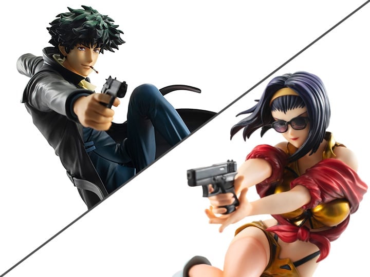 Cowboy Bebop Spike Spiegel & Faye Valentine 1st Gig Set of 2 Figures (Reissue) Gallery Image 1