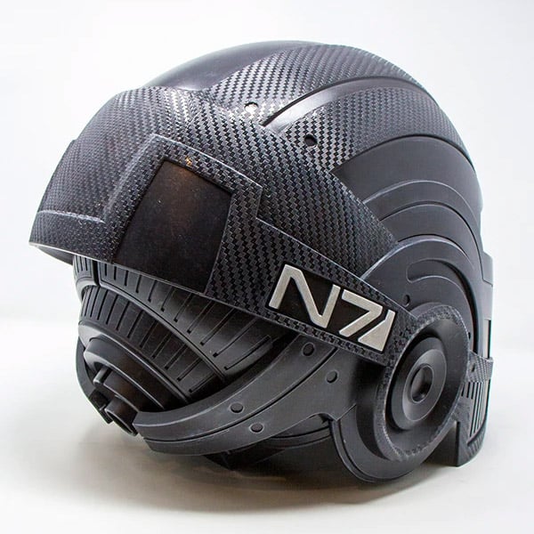 Mass Effect N7 Helmet (Andromeda Variant) 1:1 Scale Wearable Helmet Gallery Image 8