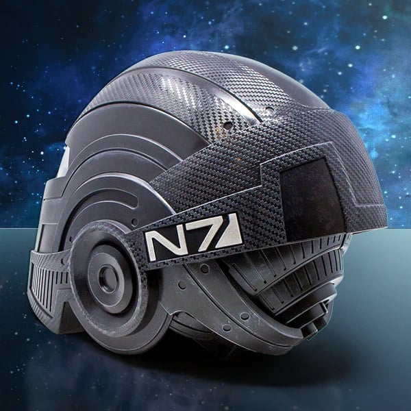 Mass Effect N7 Helmet (Andromeda Variant) 1:1 Scale Wearable Helmet Gallery Image 4