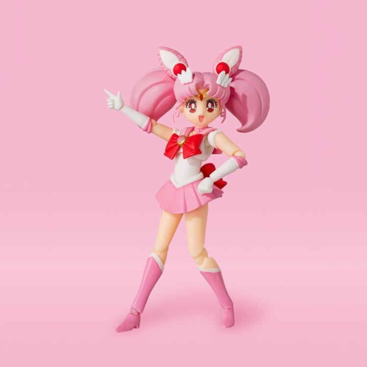 Sailor Moon S.H.Figuarts Sailor Chibi Moon (Animation Color Edition) Action Figure Gallery Image 5