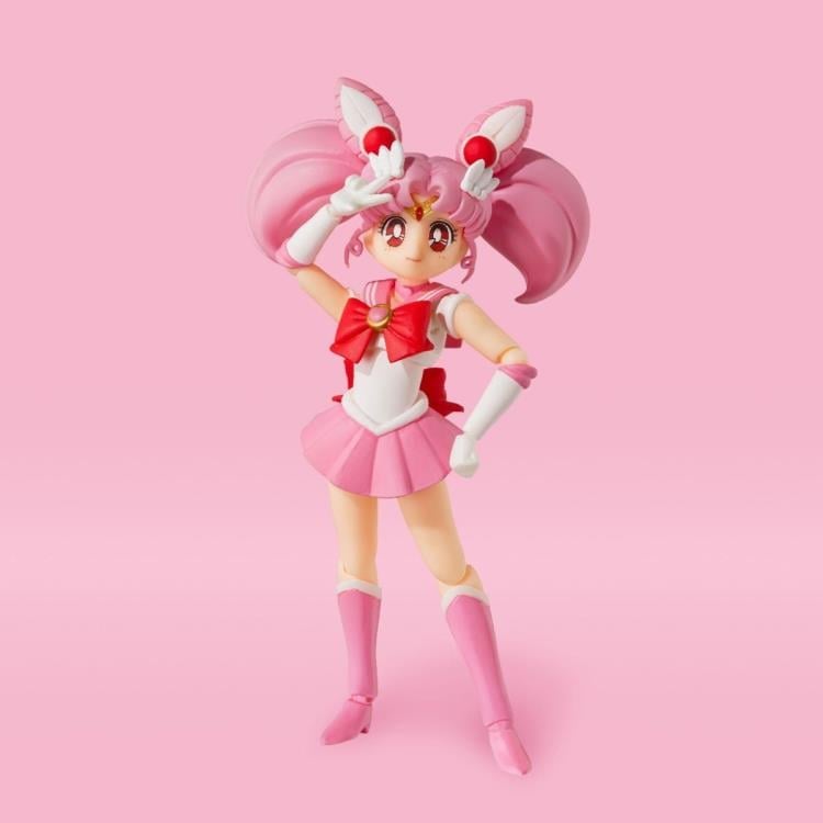Sailor Moon S.H.Figuarts Sailor Chibi Moon (Animation Color Edition) Action Figure Gallery Image 4