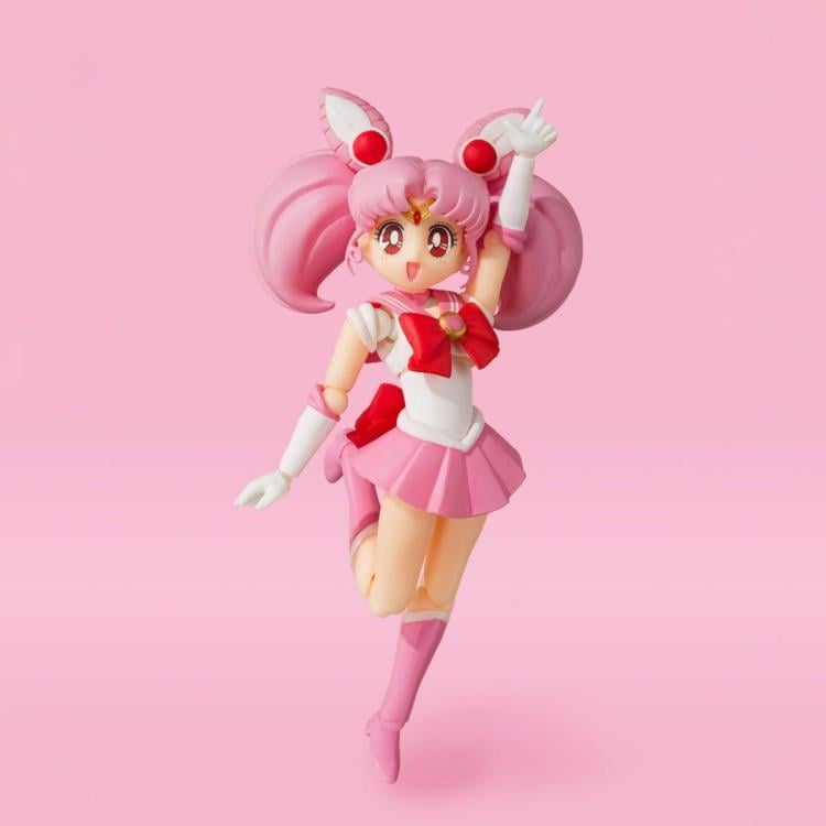 Sailor Moon S.H.Figuarts Sailor Chibi Moon (Animation Color Edition) Action Figure Gallery Image 6