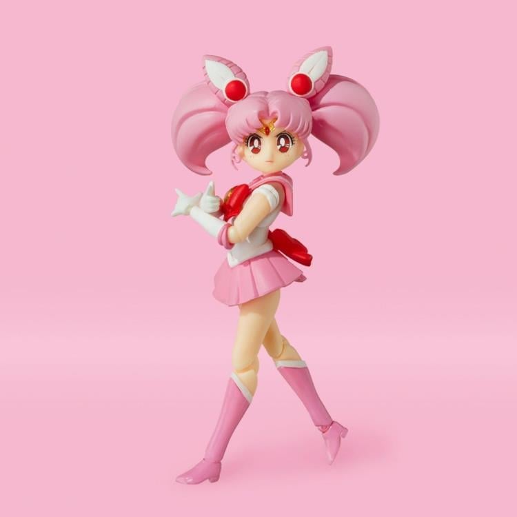 Sailor Moon S.H.Figuarts Sailor Chibi Moon (Animation Color Edition) Action Figure Gallery Image 3