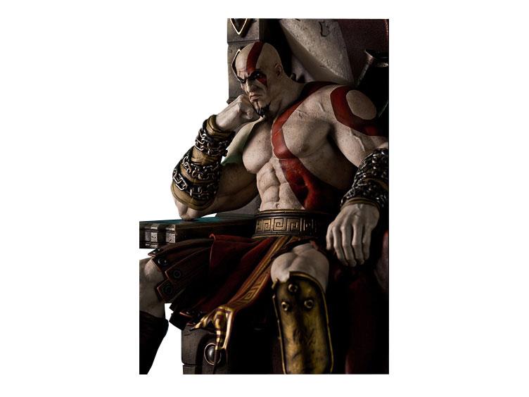 1/4 Scale Kratos on Throne Statue Gallery Image 4