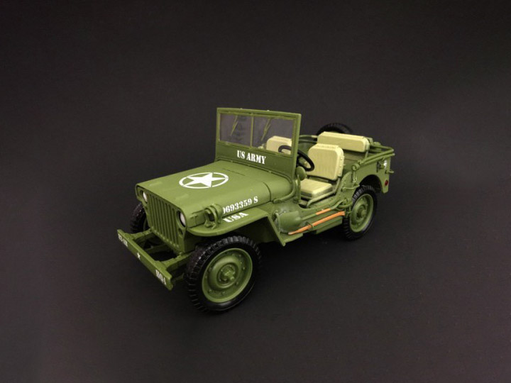US Army Vehicle (Green) 1/18 Scale Die-Cast Replica Gallery Image 1