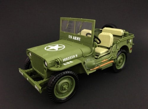 US Army Vehicle (Green) 1/18 Scale Die-Cast Replica Gallery Image 3