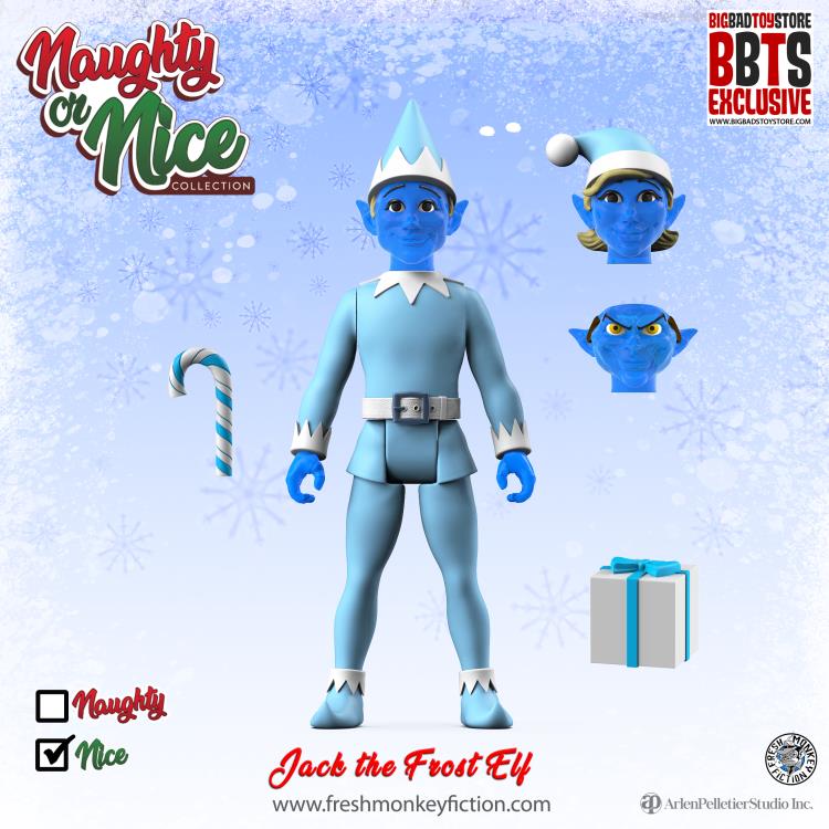 Naughty or Nice Collection Jack the Frost Elf BBTS Exclusive Figure Gallery Image 3