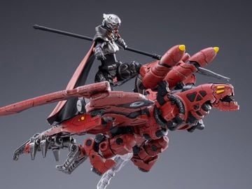 Battle for the Stars Saluk Flame Dragon Cavalry (Crimson) 1/18
