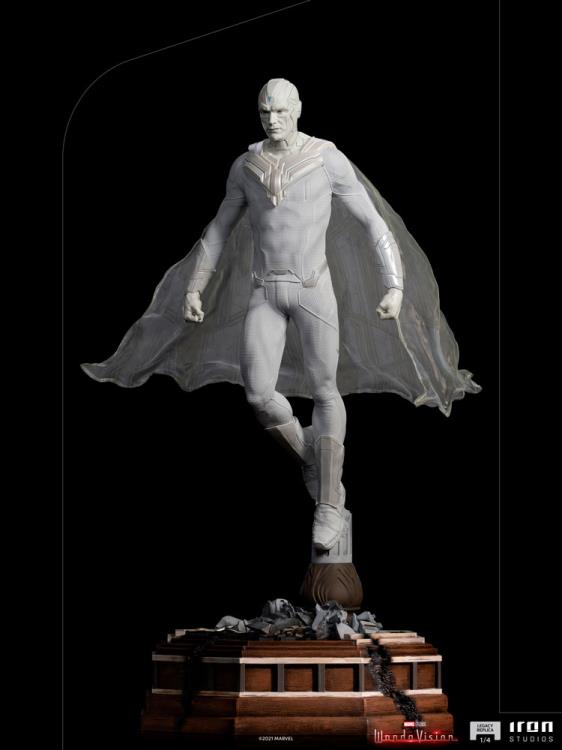 WandaVision Legacy Replica White Vision 1/4 Scale Limited Edition Statue Gallery Image 4